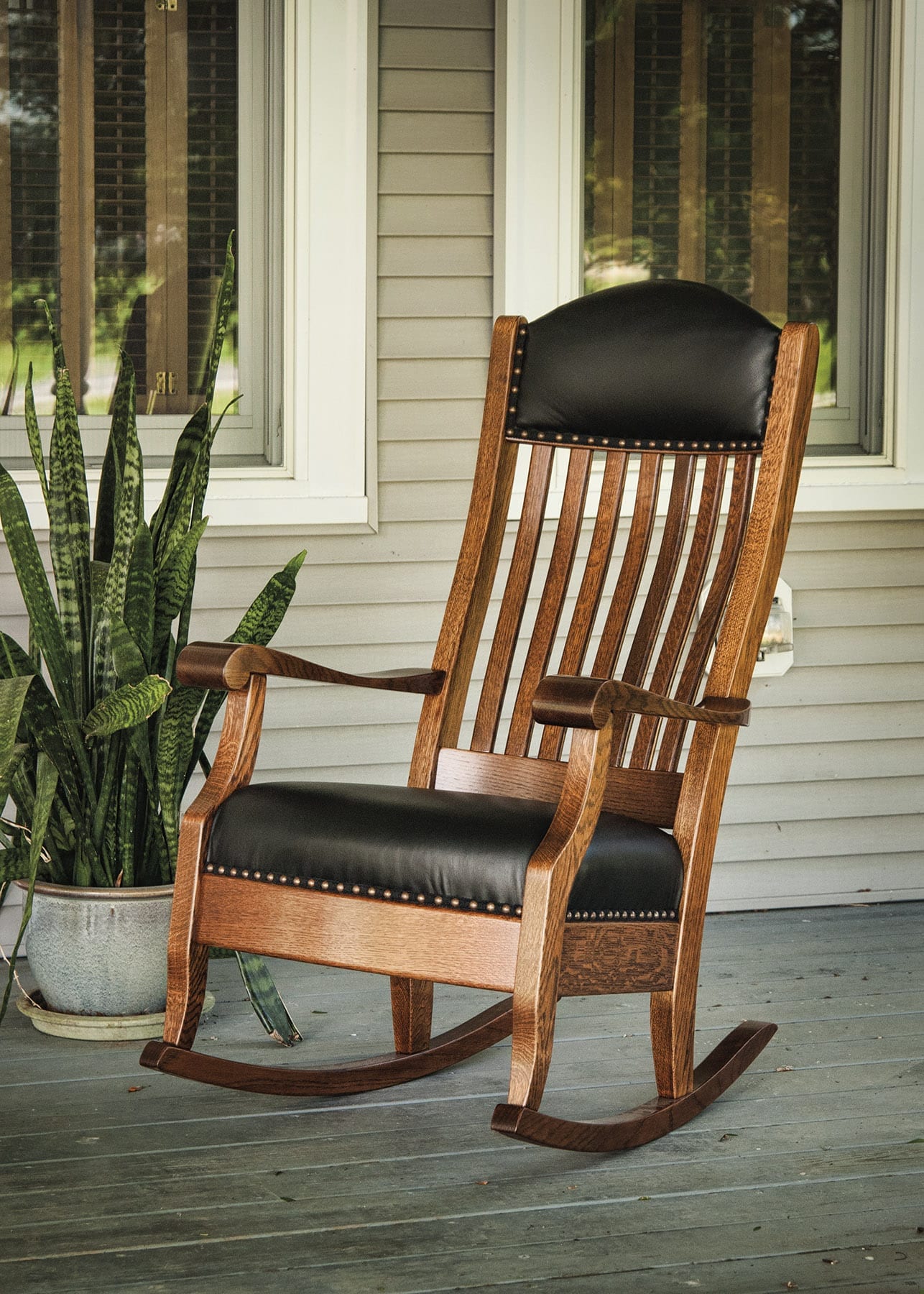 Auntie's Rocker Amish Solid Wood Rocking Chairs Kvadro