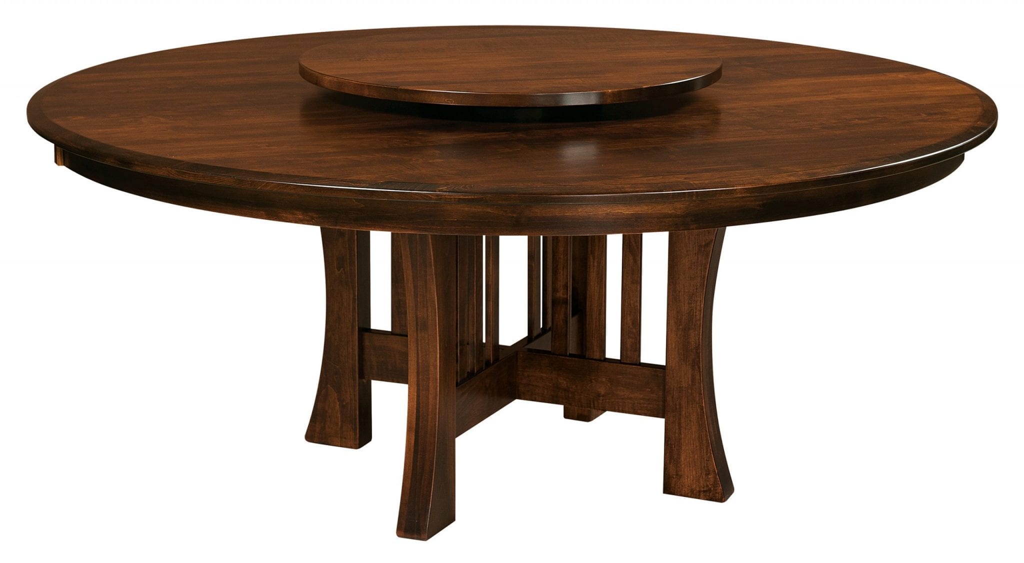 Solid wood Amish style card table