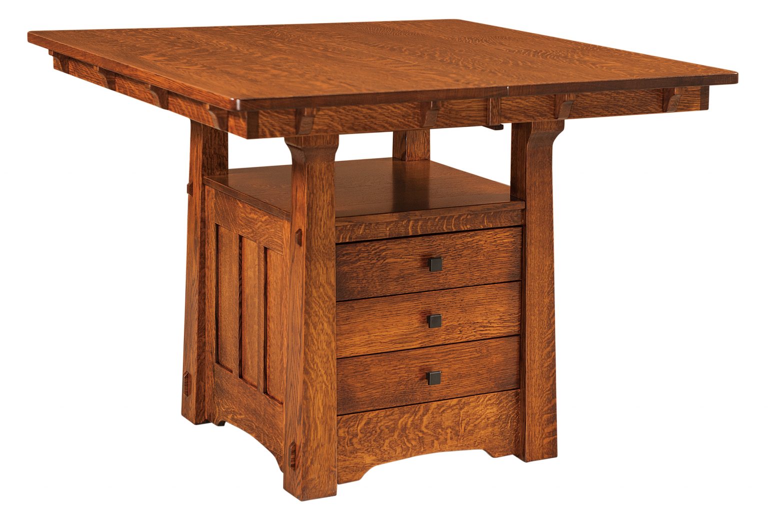 Стол ис. Bistro Table Egelund Hardwood. Mission Style Furniture.
