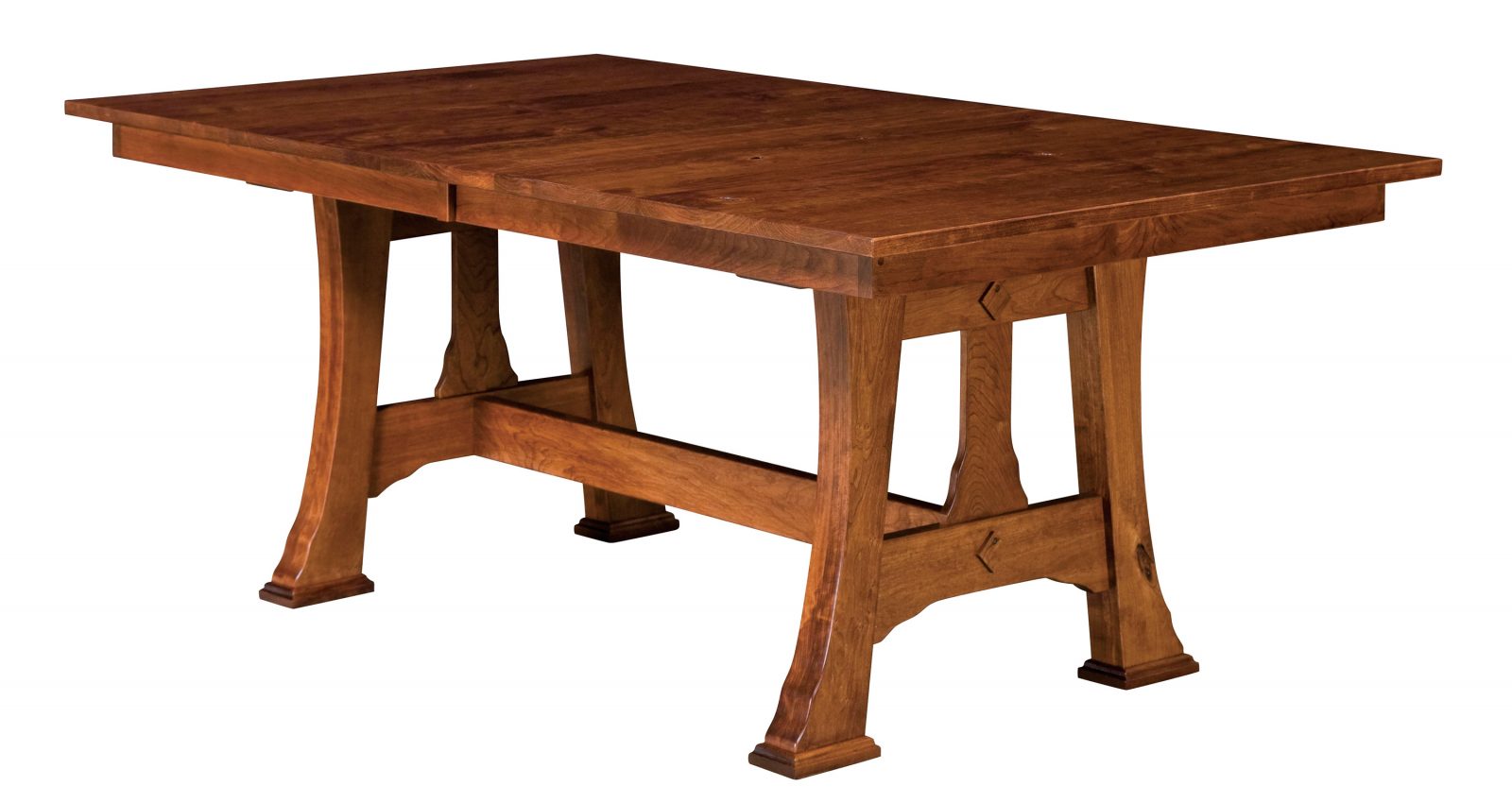 Cambridge Dining Table Amish Solid Wood Tables Kvadro Furniture