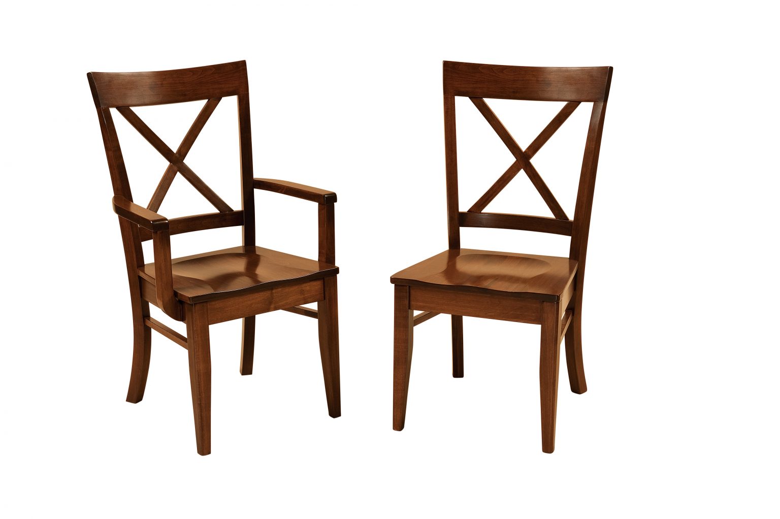 Frontier Dining Chair Amish Chairs Kvadro Furniture