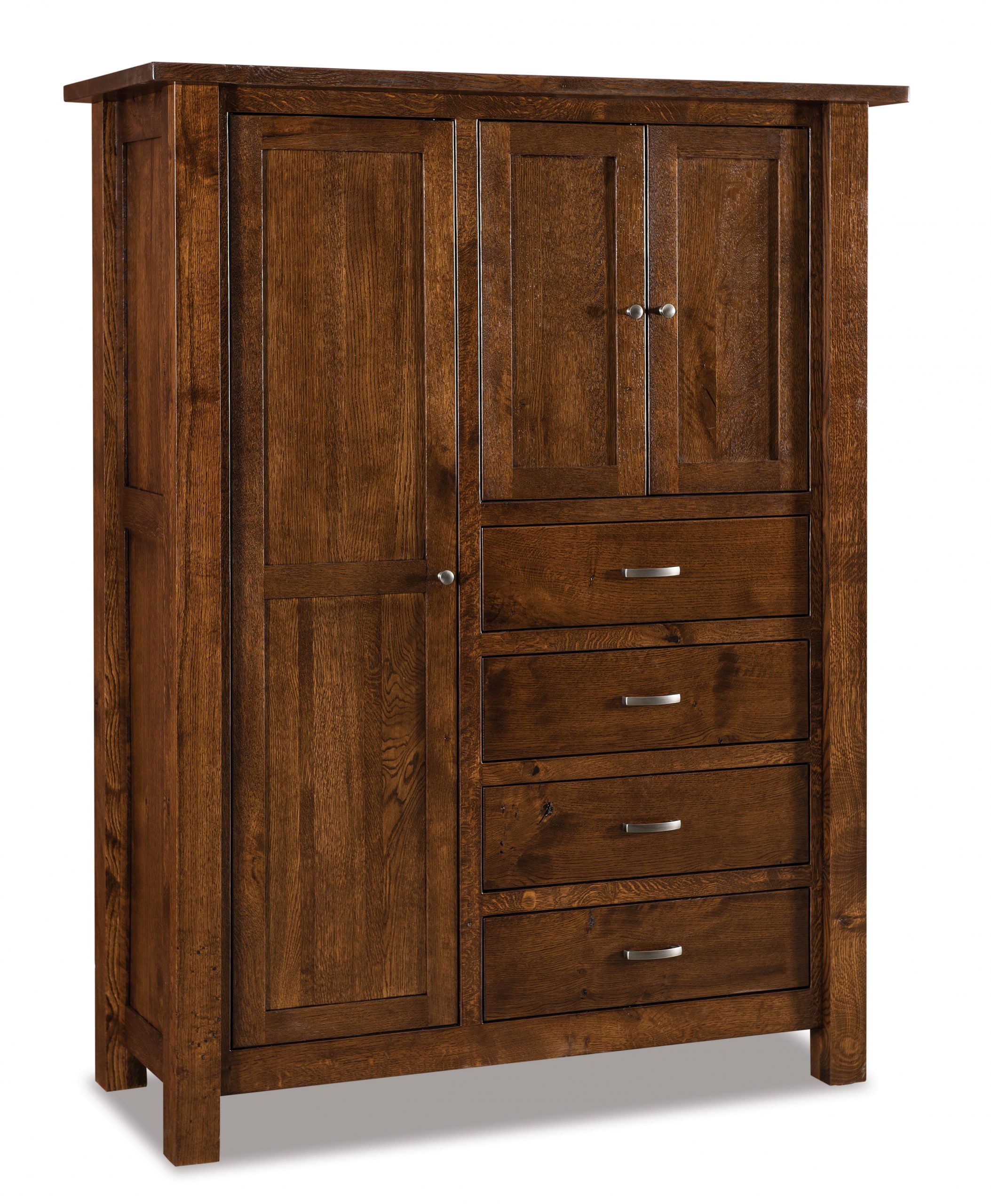 Daniel's Amish Mission 35-3142+39-3111 12-Drawer Solid Wood Double