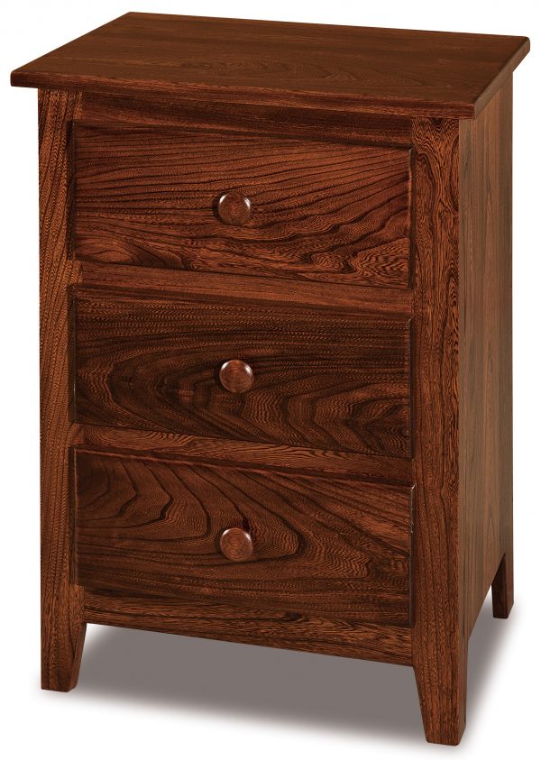 Shaker Solid Wood Nightstands Kvadro Furniture