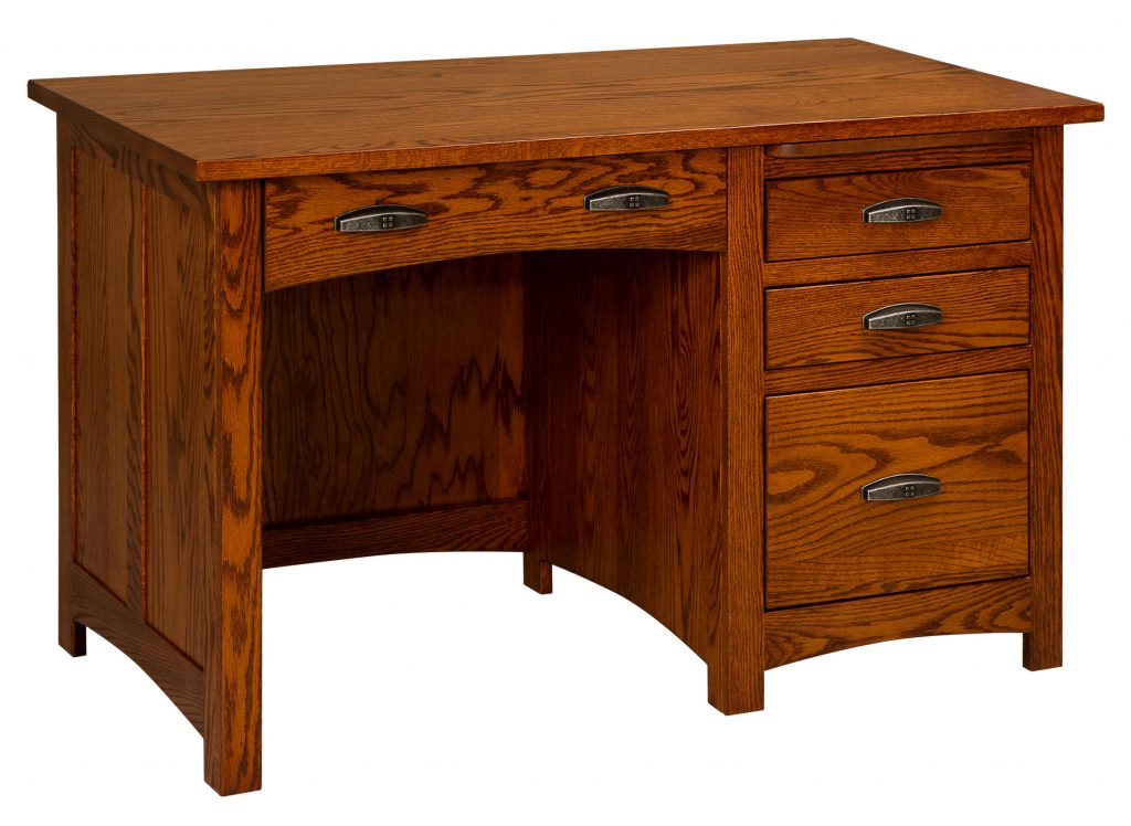 Oakwood Desk Amish Solid Wood Desks Kvadro Furniture