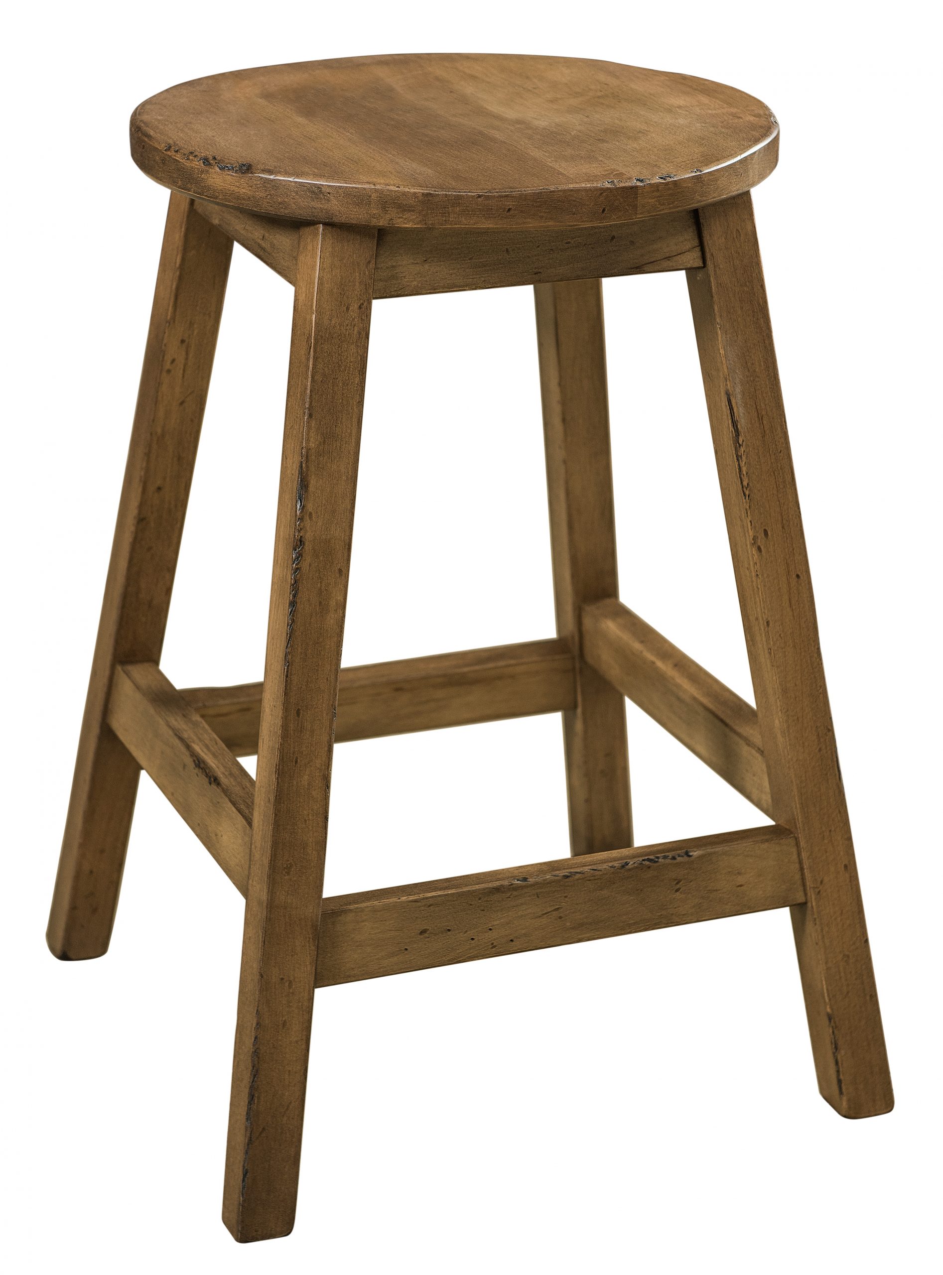 USED】無垢)Solid Laminated Wood bar stool-