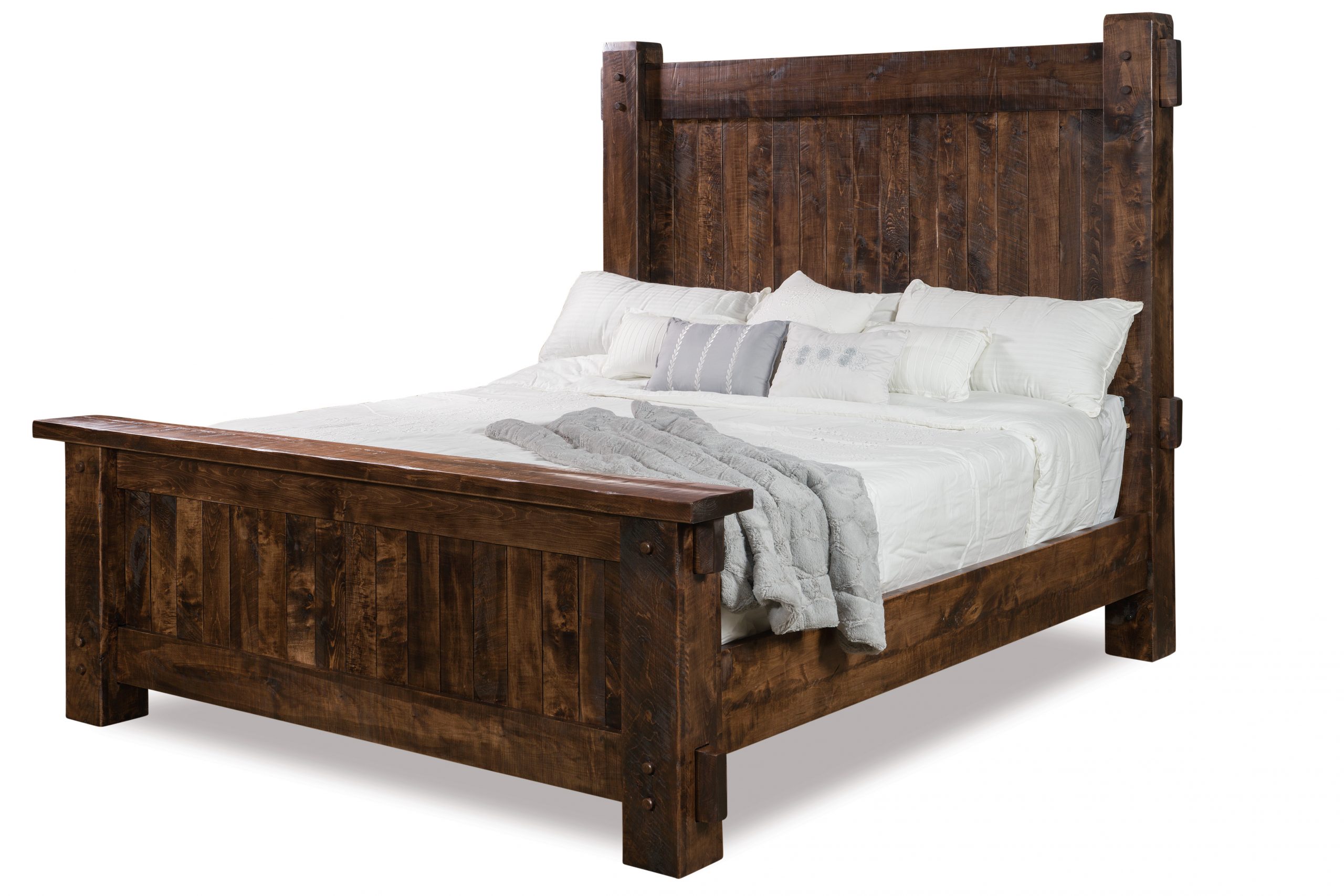 Grandon Bed Amish Solid Wood Beds, Amish Bed Frames