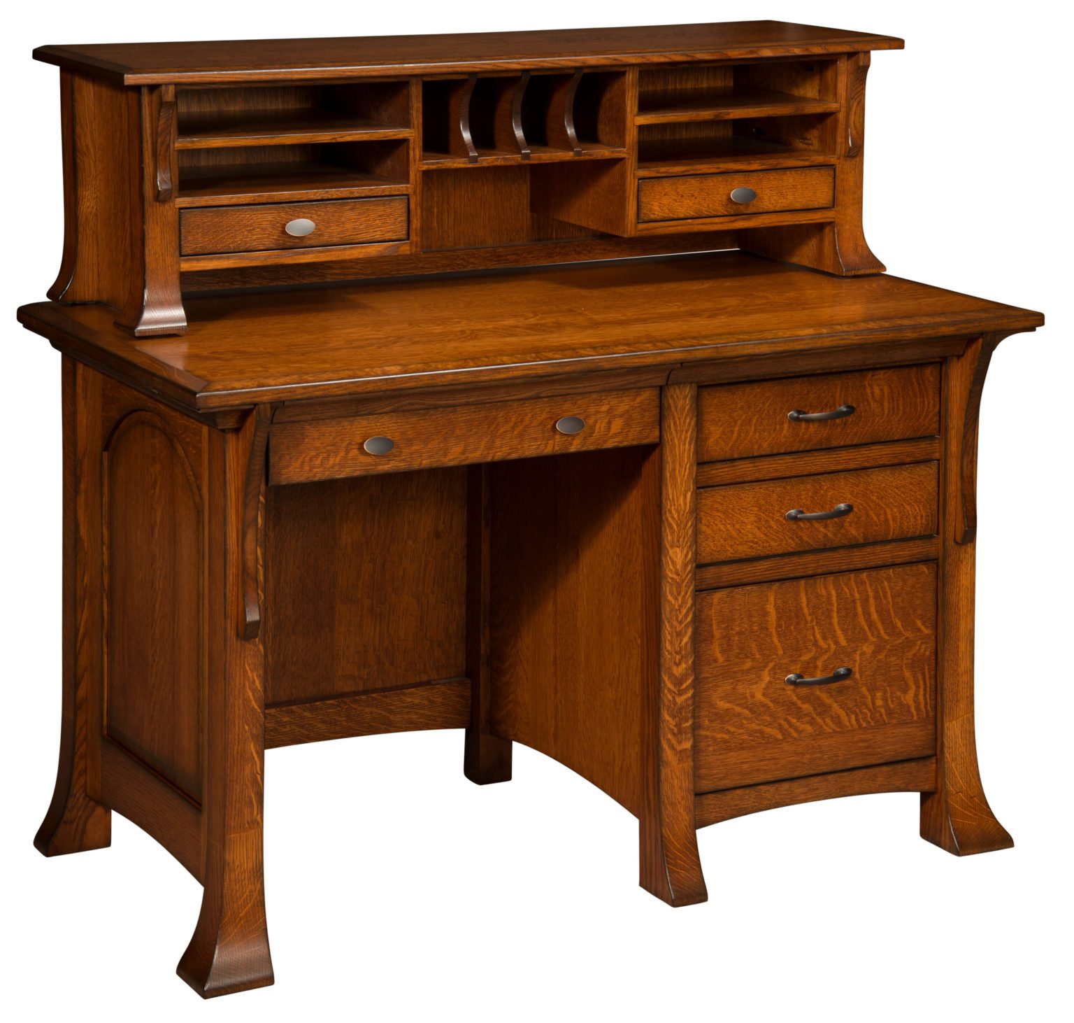 Breckenridge Desk Amish Solid Wood Desks Kvadro Furniture