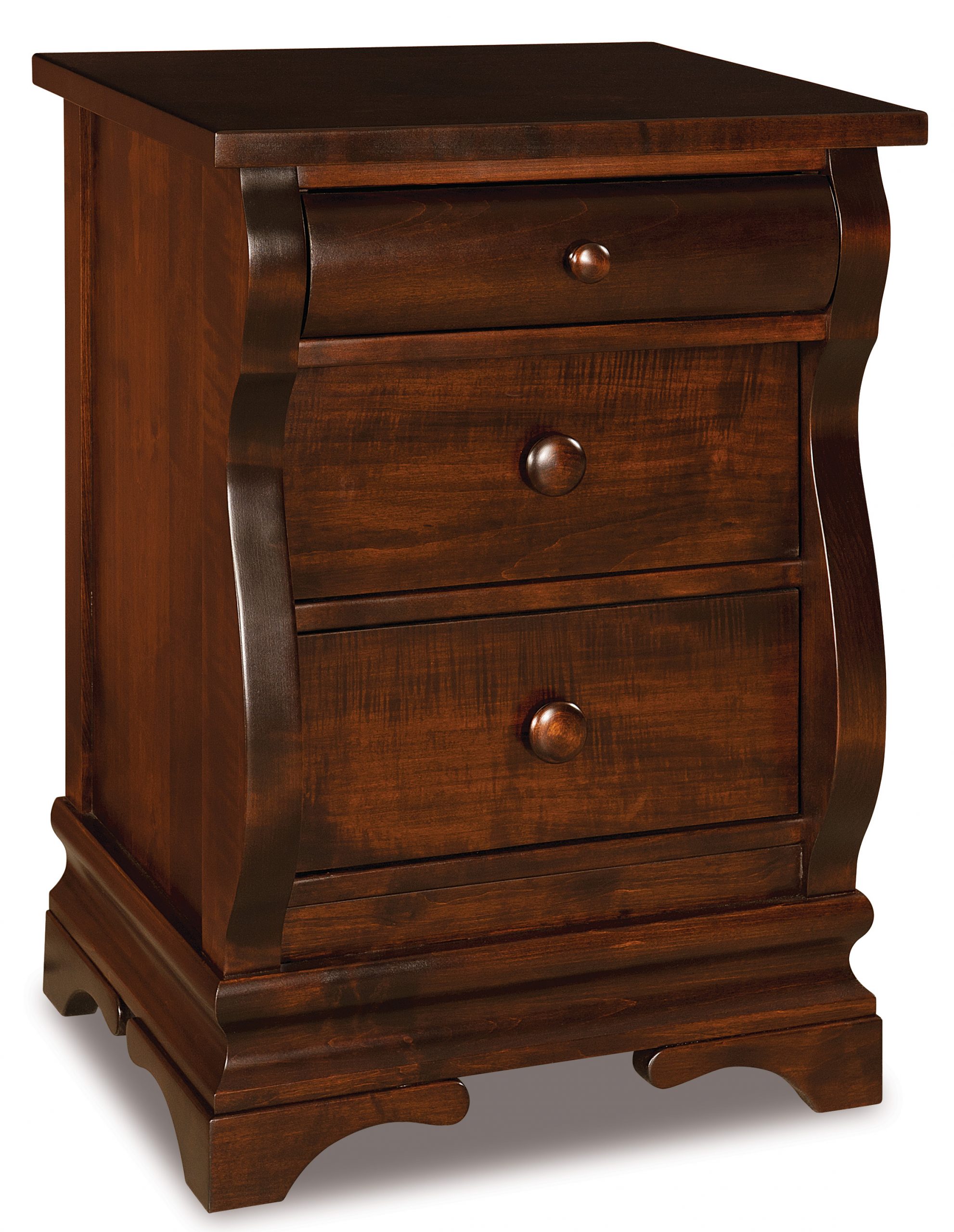 Denver Nightstands | Amish Solid Wood Nightstands | Kvadro Furniture