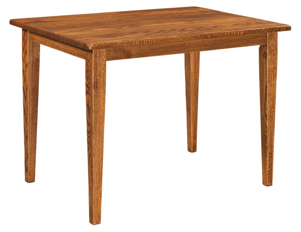 Dayton Dining Table Amish Solid Wood Tables Kvadro Furniture