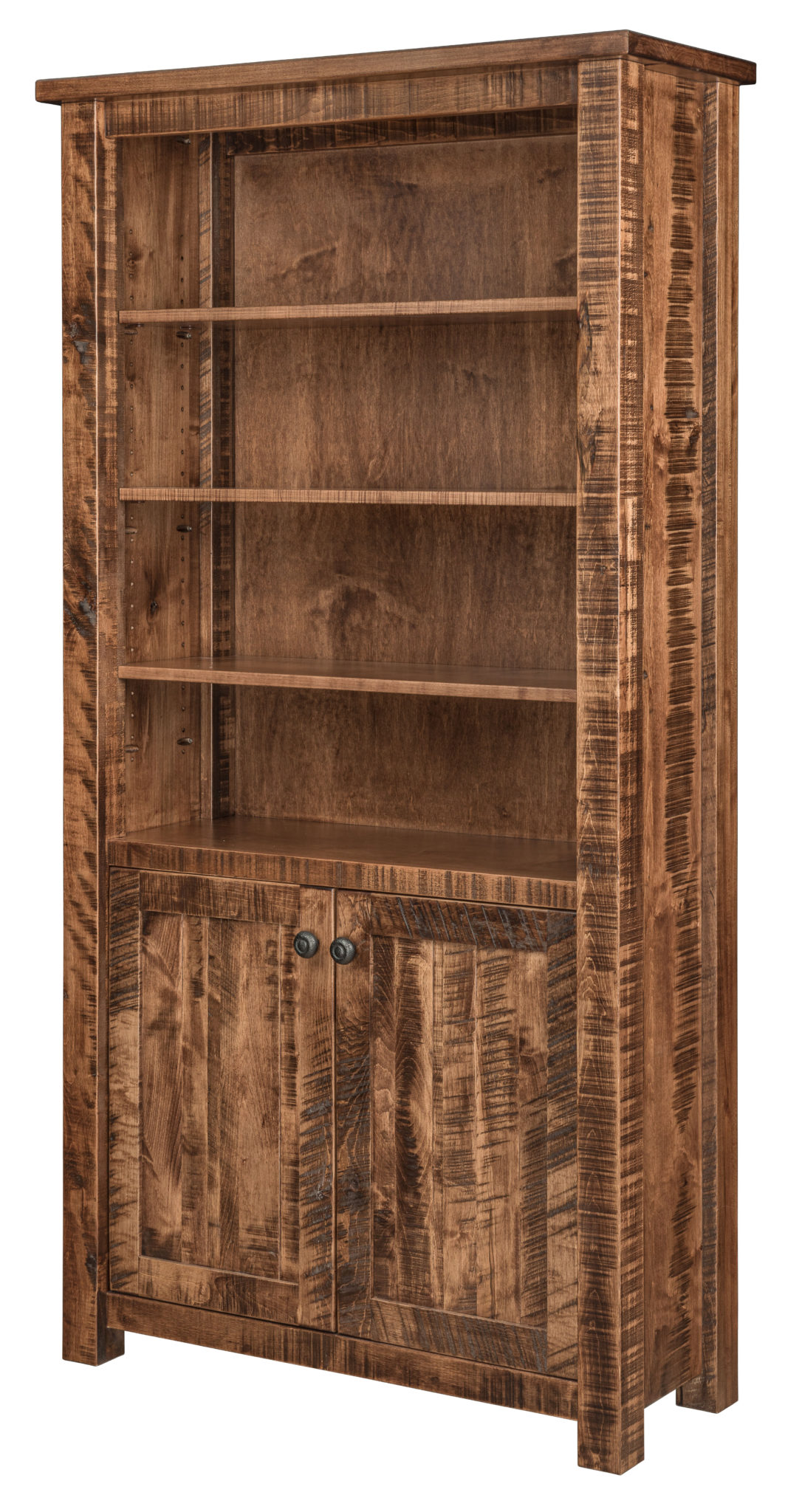 El Paso Bookcase | Amish Solid Wood Bookcases | Kvadro Furniture