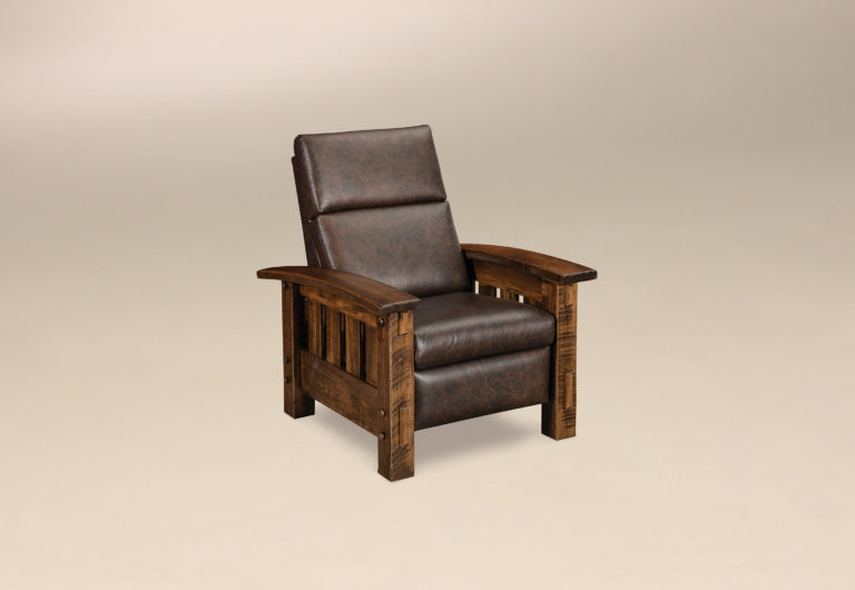 Houston Recliner | Amish Solid Wood Recliners | Kvadro Furniture