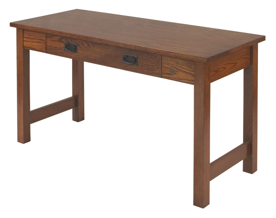 Mission Computer Table | Amish Solid Wood Tables | Kvadro Furniture