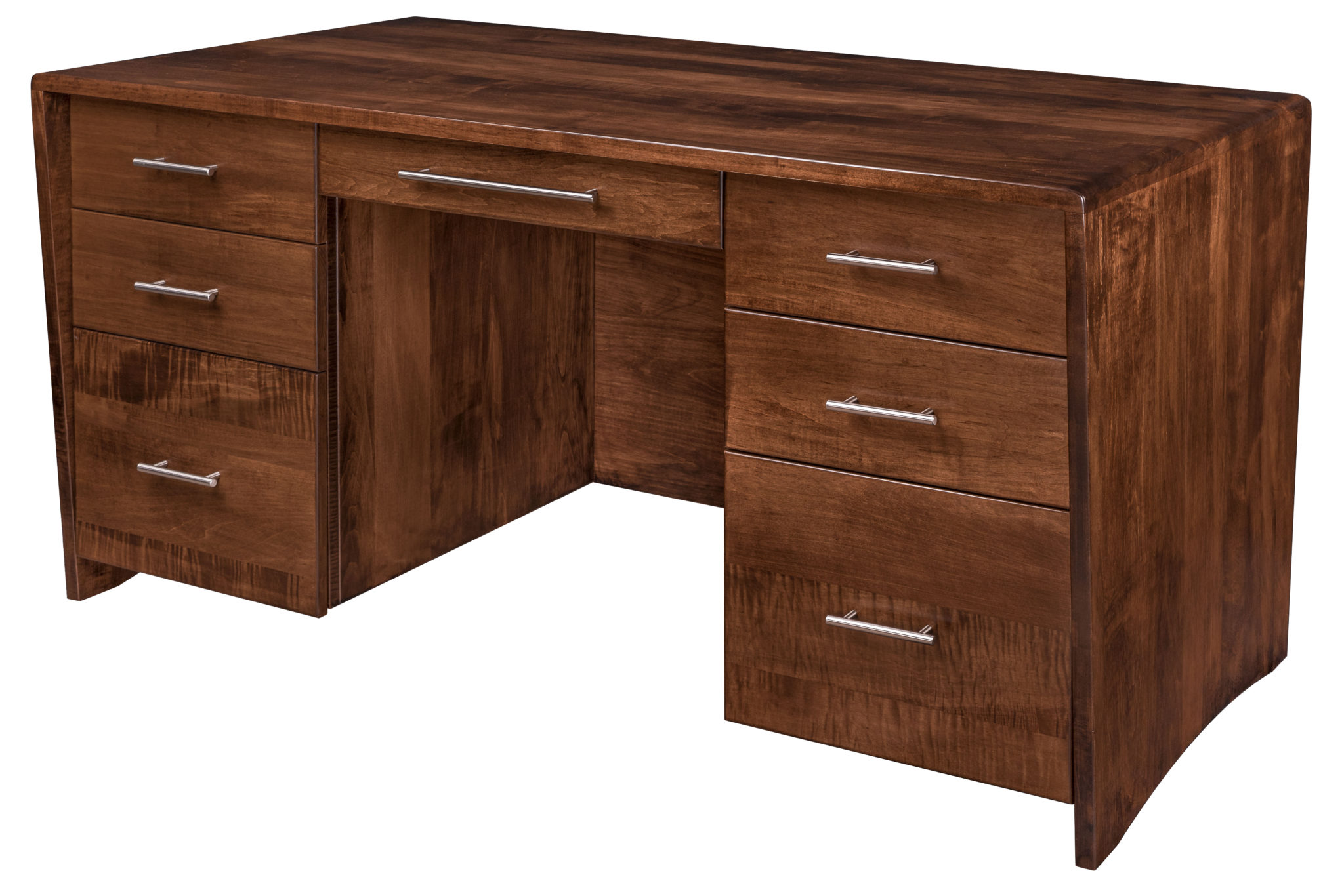 Nova Executive Desk Amish Solid Wood Desks Kvadro Furniture