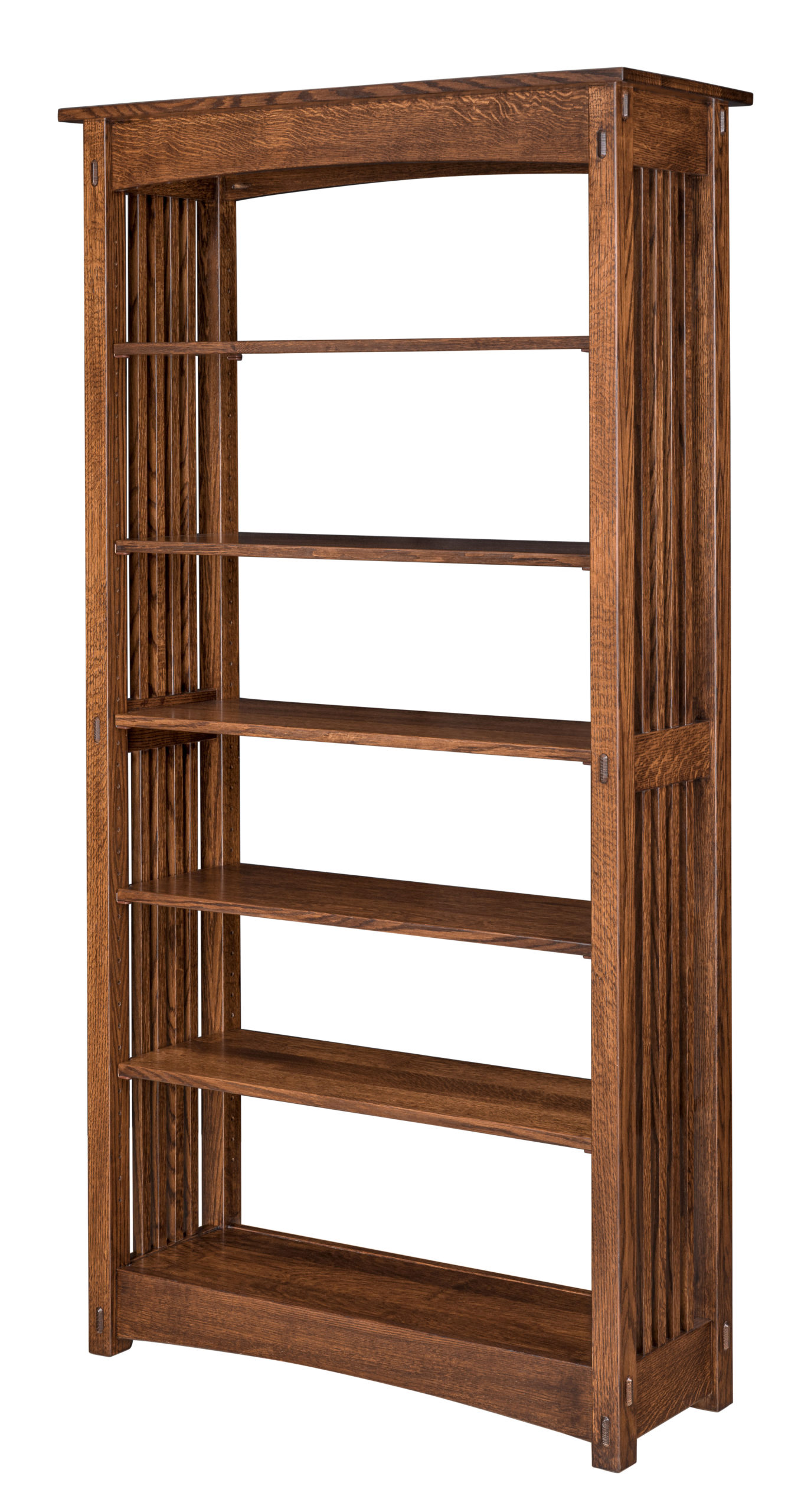 Signature Mission Bookcase Amish, Solid Wood Bookcases