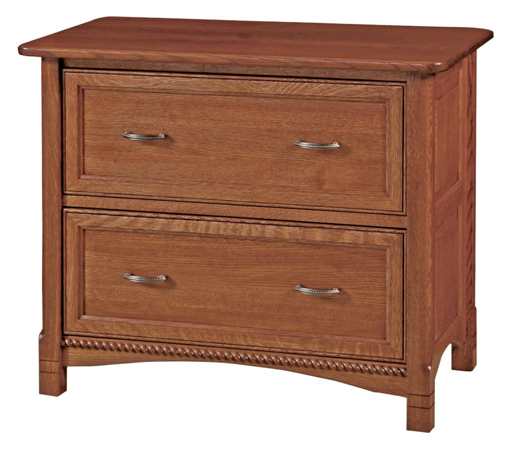 Westlake Lateral Amish Solid Wood Filing Kvadro Furniture