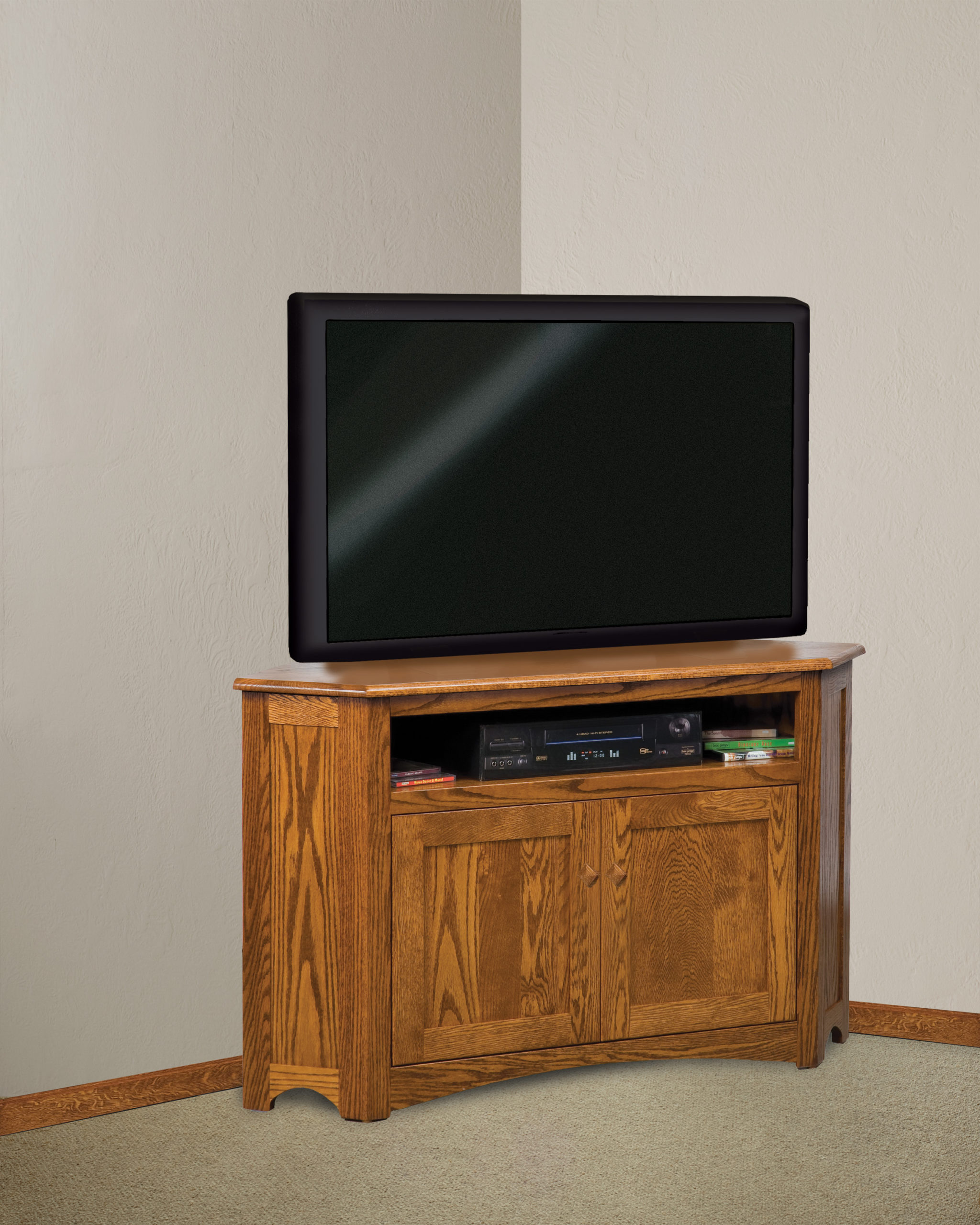 Mission Corner Tv Stand Amish Solid Wood Tv Stands Kvadro Furniture