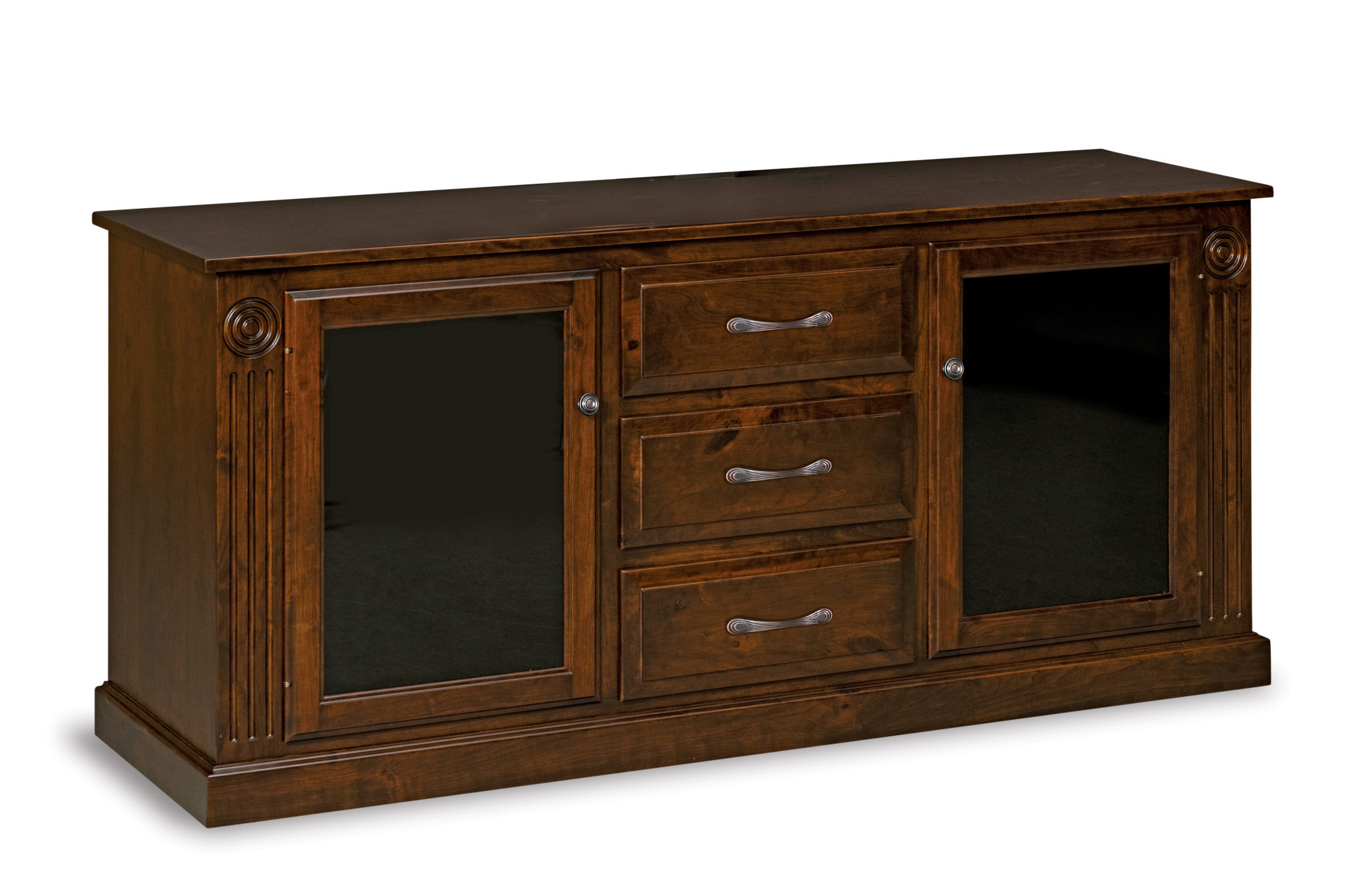 Victorian TV Stand | Amish Solid Wood TV Stands | Kvadro Furniture