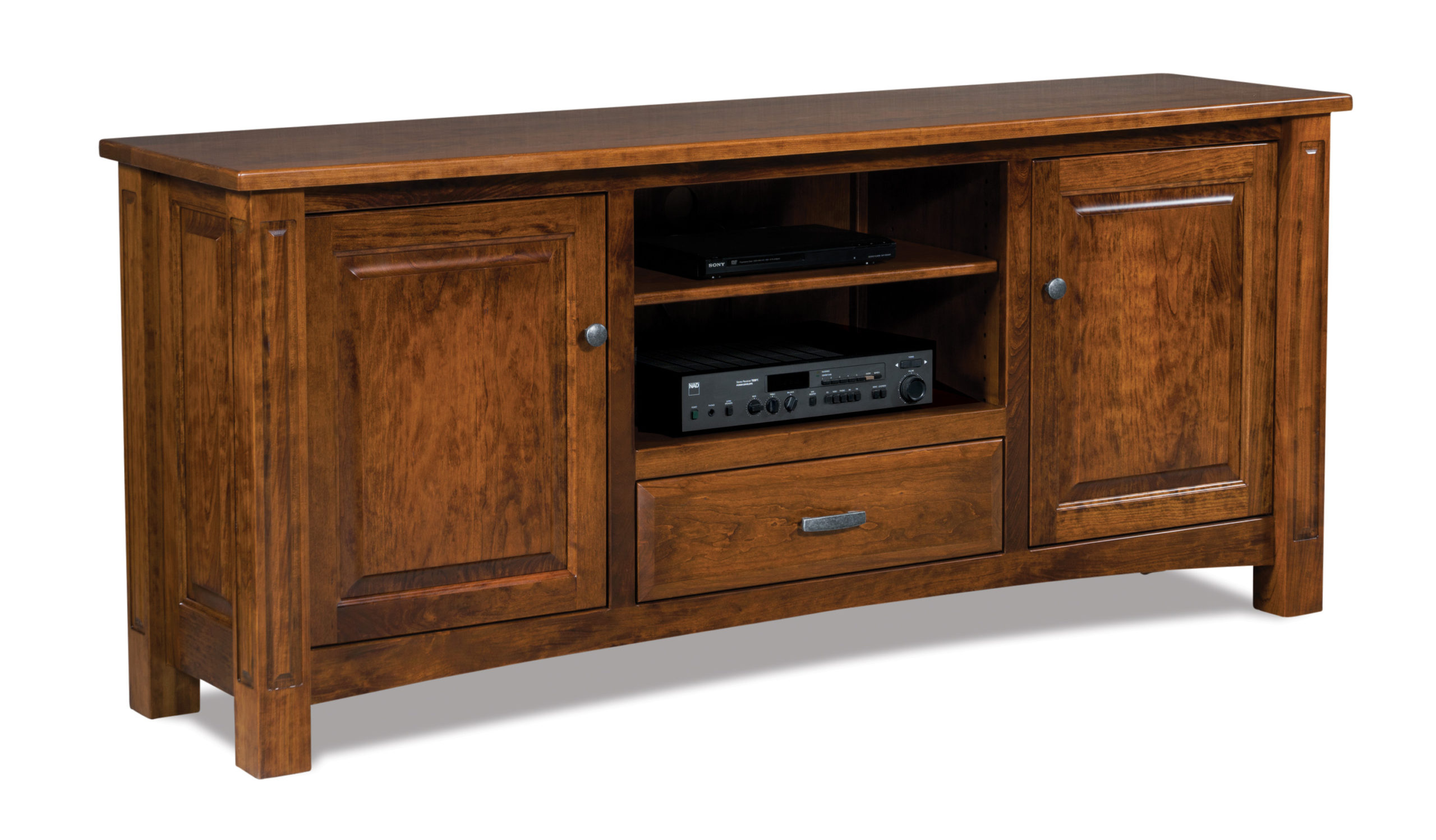 Lexington TV Stand | Amish Solid Wood TV Stands | Kvadro ...