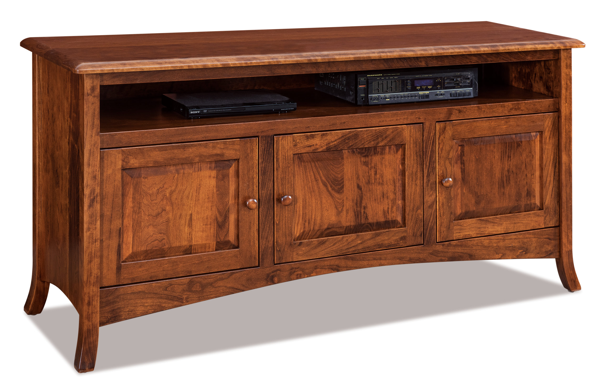 Carlisle TV Stand | Amish Solid Wood TV Stands | Kvadro ...
