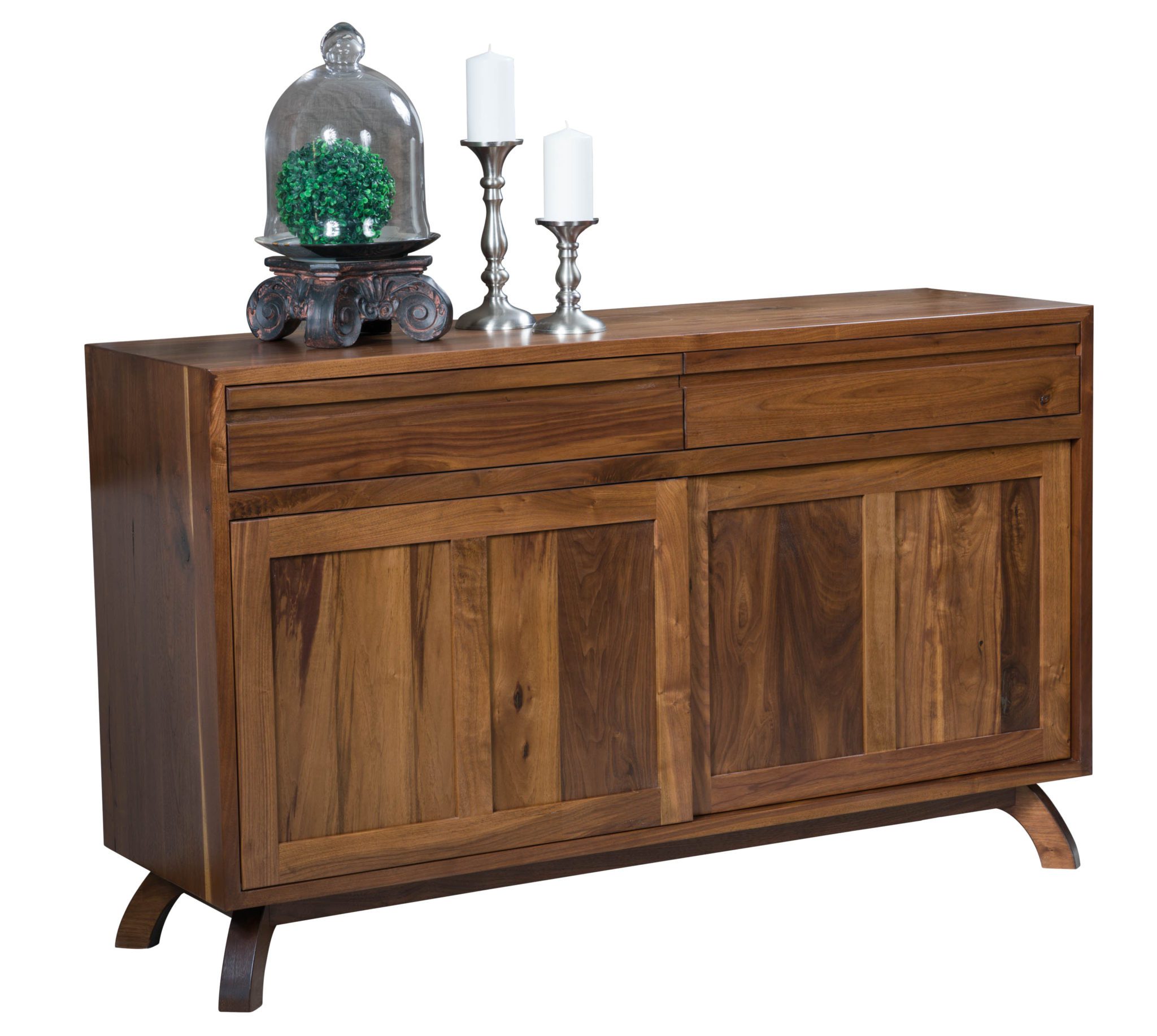 MidCentury Sideboard Amish Solid Wood Sideboards Kvadro Furniture
