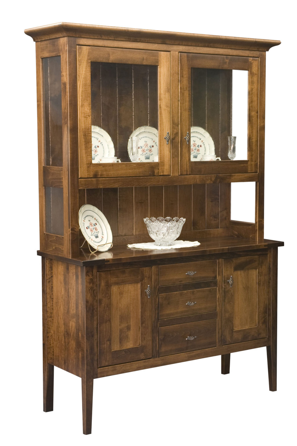 Williamsburg Hutch | Amish Solid Wood Hutches | Kvadro Furniture