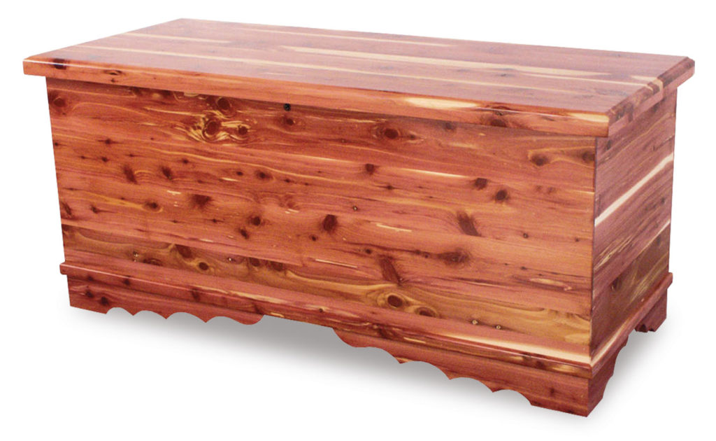 Classic Cedar Chest Amish Solid Wood Chests Kvadro Furniture