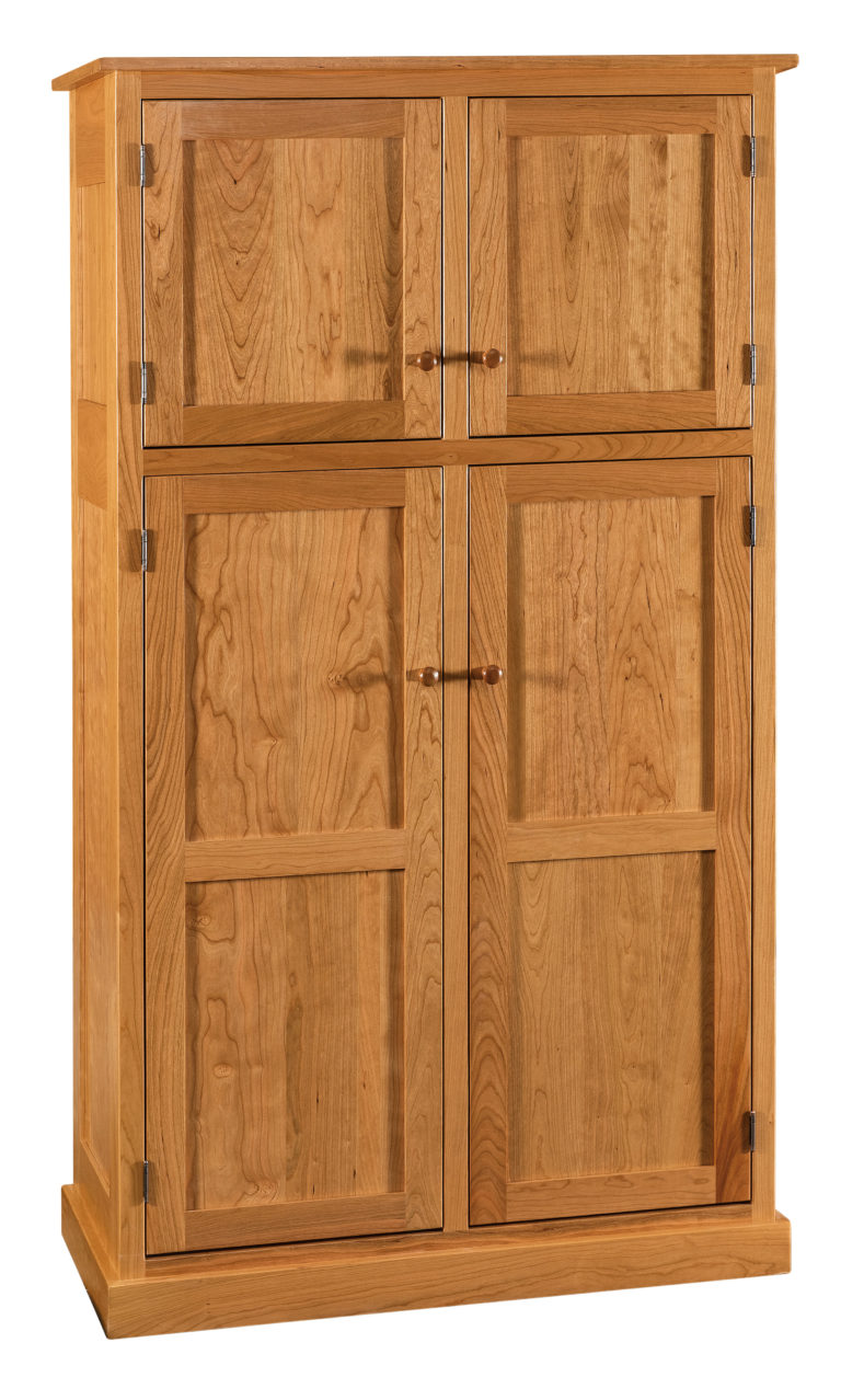 Broadmore Mission Pantry | Amish Solid Wood Pantries | Kvadro Furniture