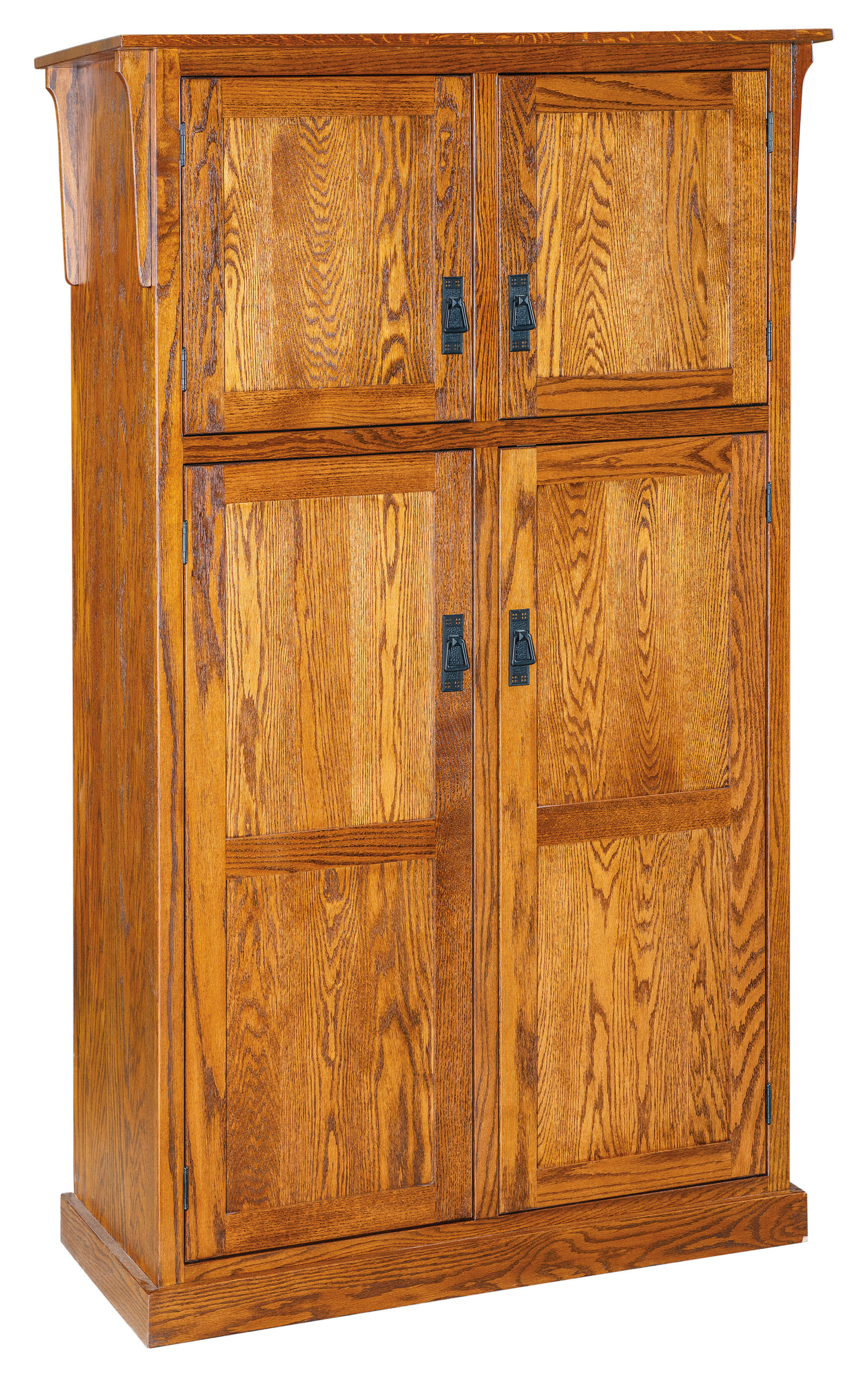 Spicy Mission Pantry | Amish Solid Wood Pantries | Kvadro Furniture