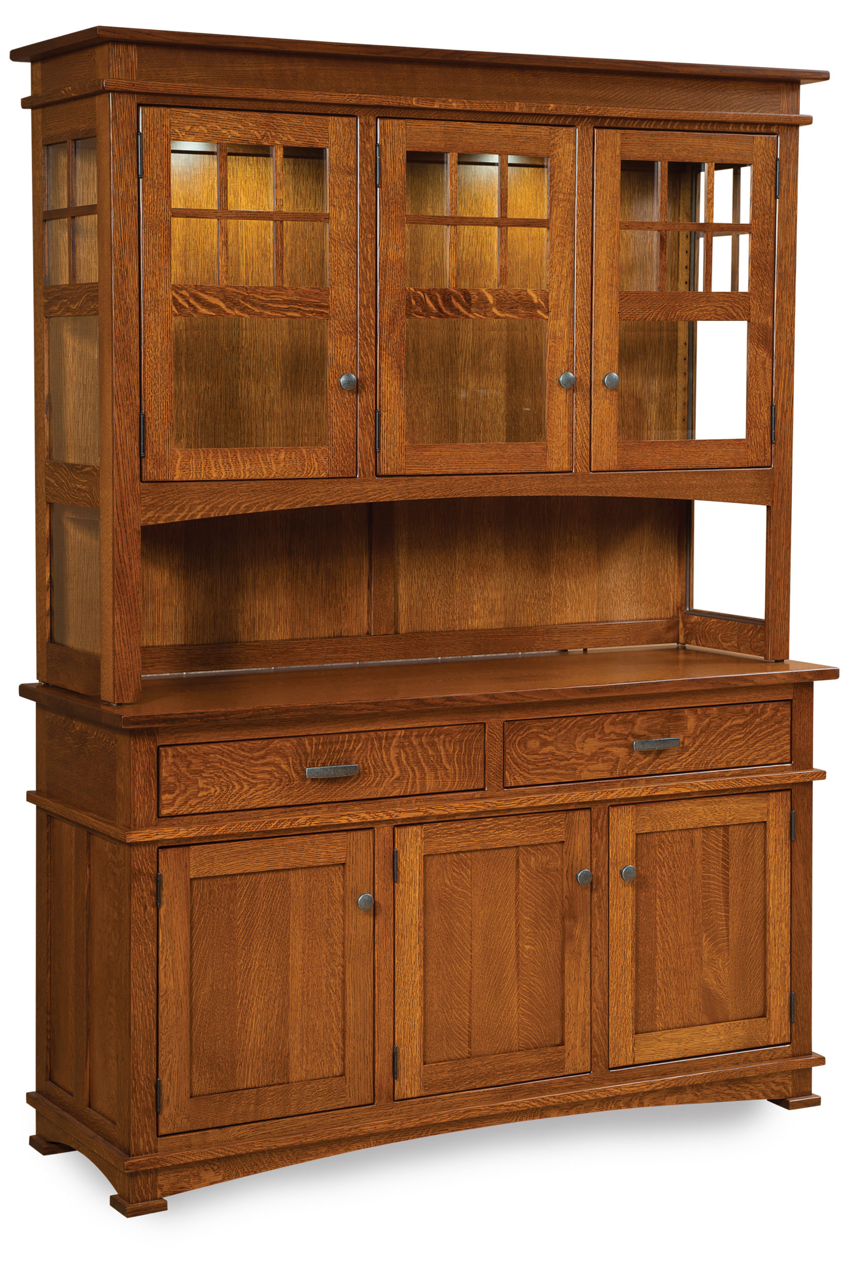 Ethan Hutch | Amish Solid Wood Hutches | Kvadro Furniture