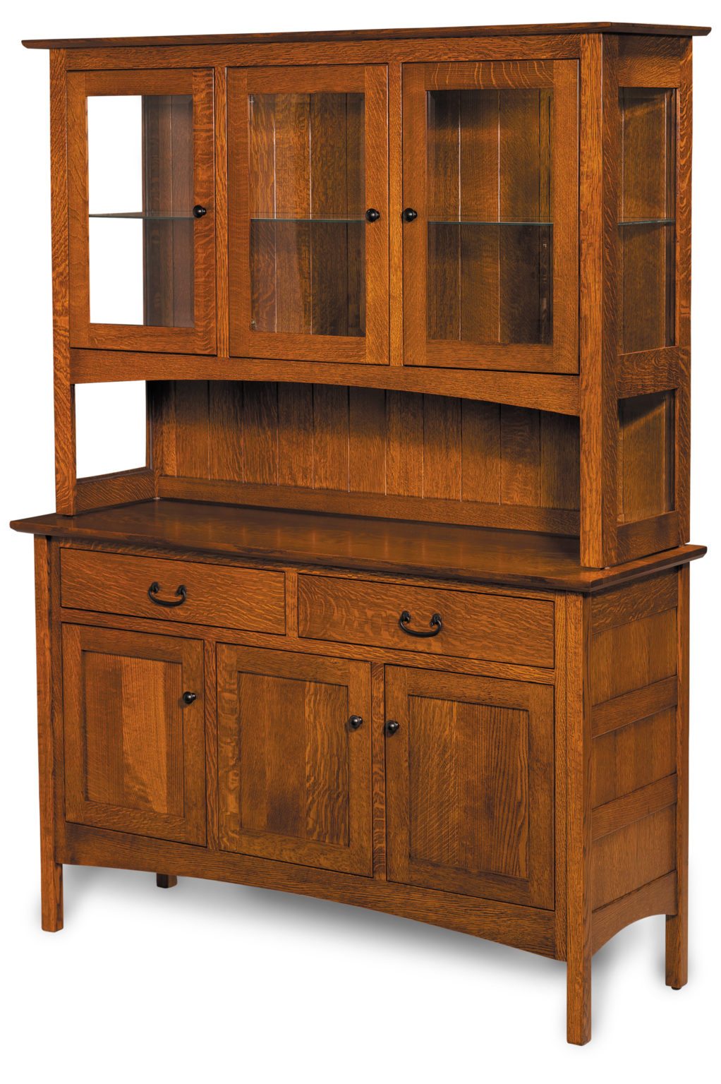 Granny Mission Hutch Amish Solid Wood Hutches Kvadro Furniture