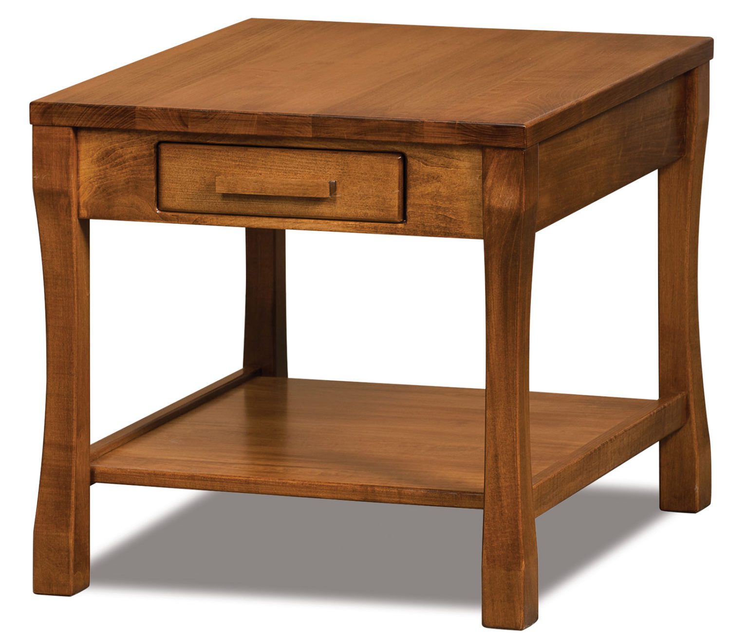 Heartland End Table Amish Solid Wood End Tables Kvadro Furniture