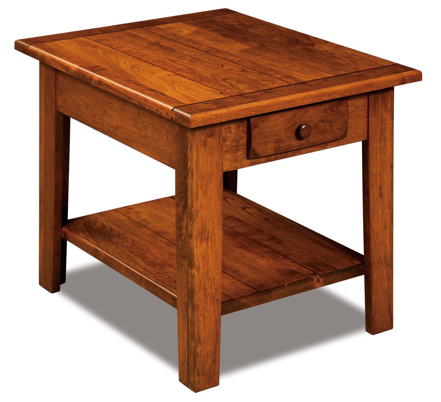 Homestead End Table Amish Solid Wood End Tables Kvadro Furniture