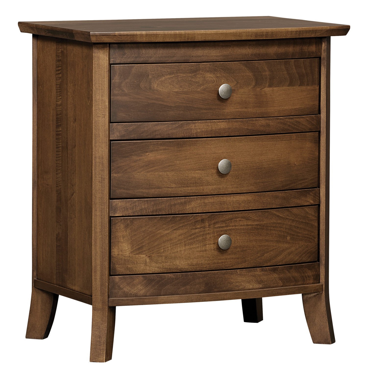 Laurel Nightstand Amish Solid Wood Nightstands Kvadro Furniture