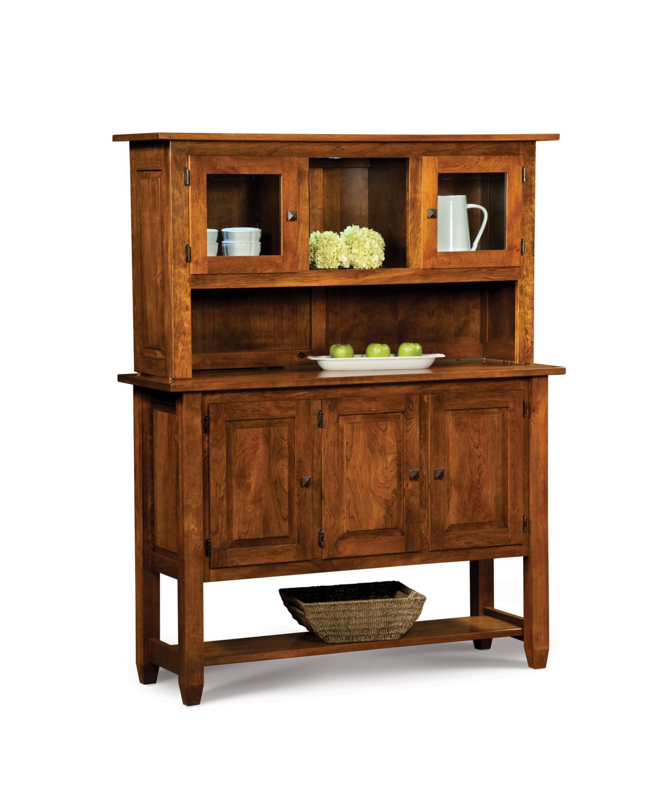 Montego Hutch Amish Solid Wood Hutches Kvadro Furniture