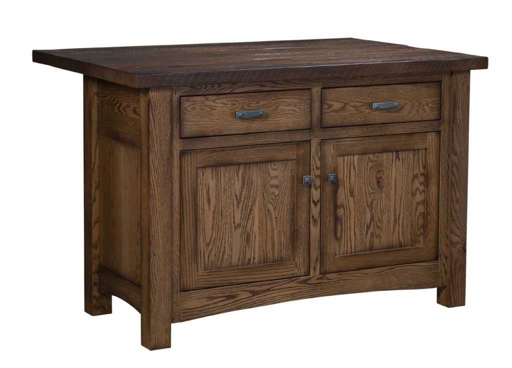 Farmington Island Amish Solid Wood Buffets Kvadro Furniture