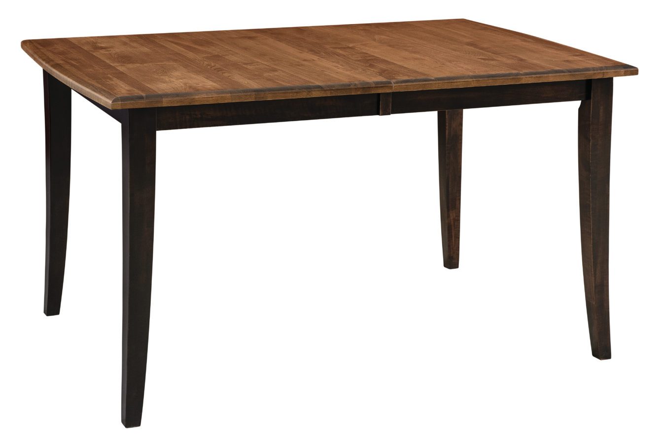 Chelsea Leg Table Amish Solid Wood Tables Kvadro Furniture