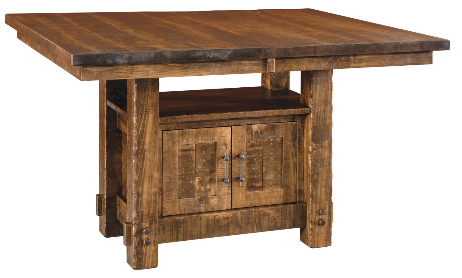 Houston Pub Table Amish Solid Wood Tables Kvadro Furniture