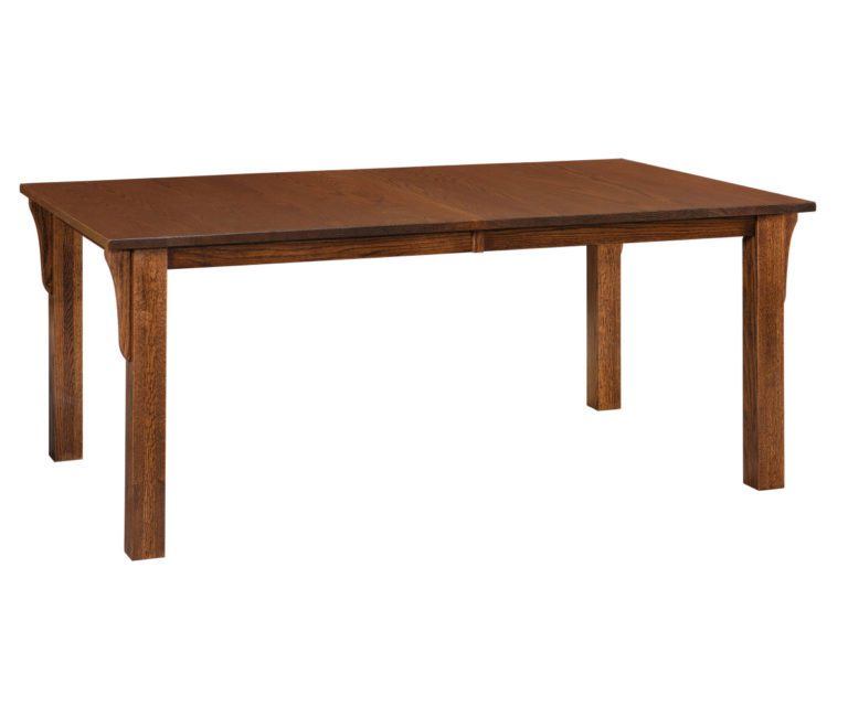 Mission Leg Table Amish Solid Wood Tables Kvadro Furniture
